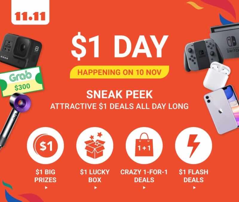 Ultimate Guide To Shopee's 11.11 $1 Day On 10 Nov + Promo Code