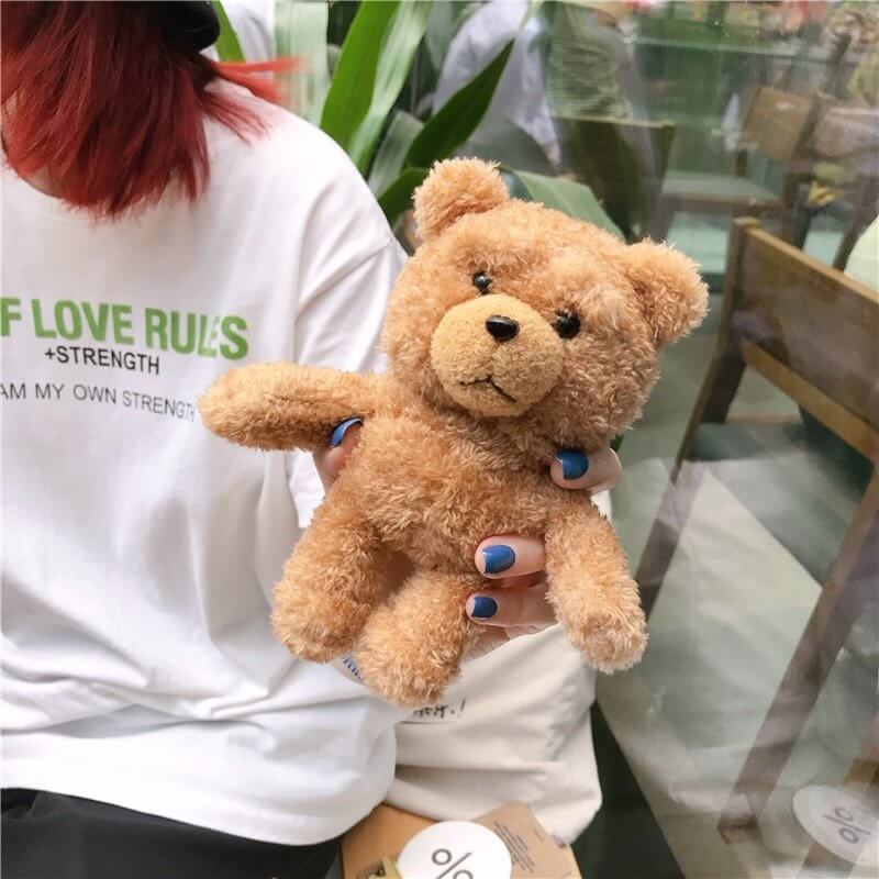 Teddy Plush For AirPods Case