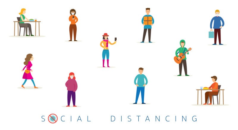 social distancing online