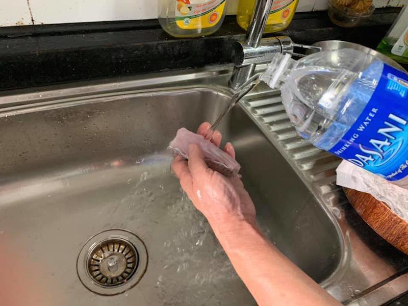 no clean water