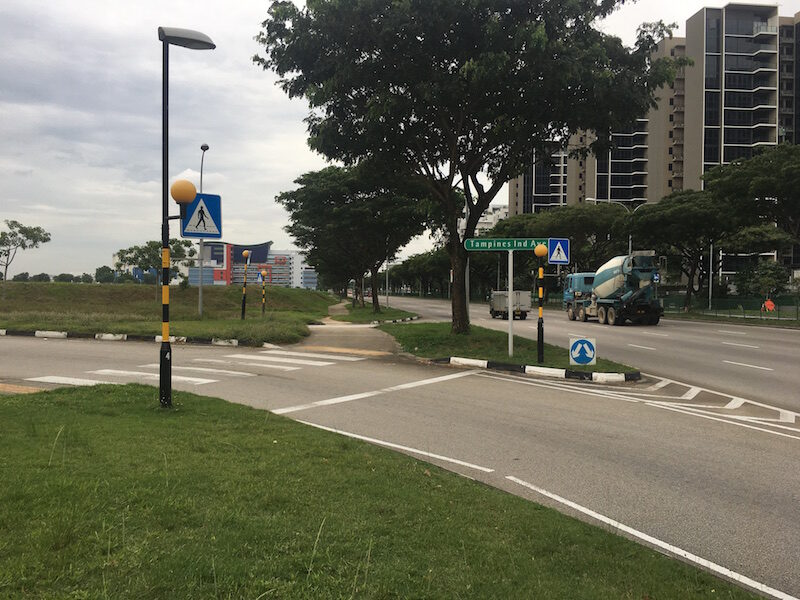 3. turn into tampines indus