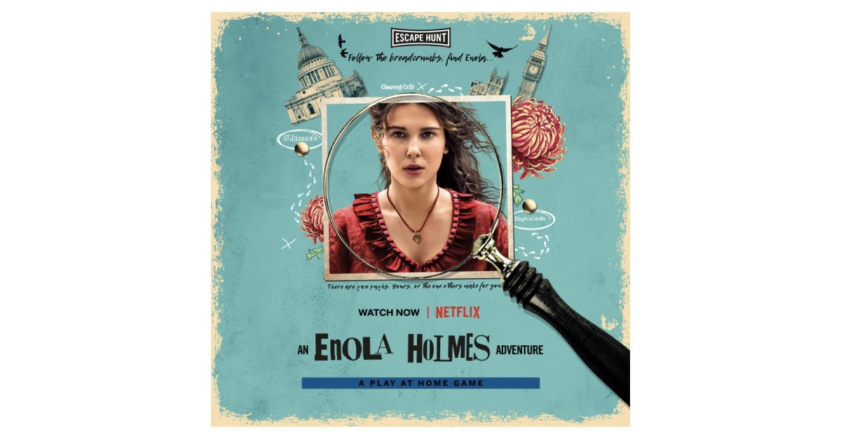 Unleash your inner sleuth in this free-to-download Enola Holmes