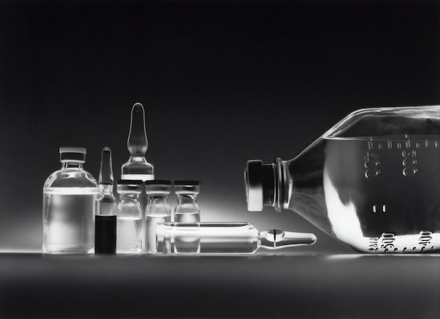 Variety of bottles