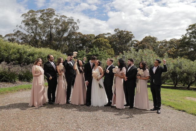 wedding group photo