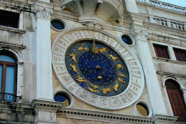 astrology clock