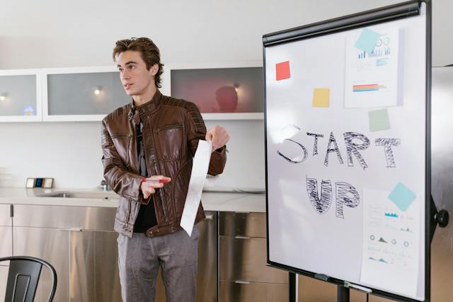 start up pitching